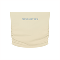 Load image into Gallery viewer, Women’s Ruched Cropped Yoga Tube Top
